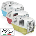 plastic pet travelling cage dog+cat carrier cage